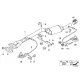 Genuine BMW Bracket for lambda probe cable (11783419081)