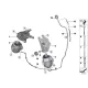Genuine BMW Engine supporting bracket, left (22116861563)