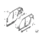 Genuine BMW End panel, wheelhousing, outer right (41007436166)