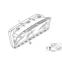 Original BMW Instrumentenkombination uncodiert (62119140813)