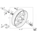 Original BMW Vorderrad silber (36317696159)