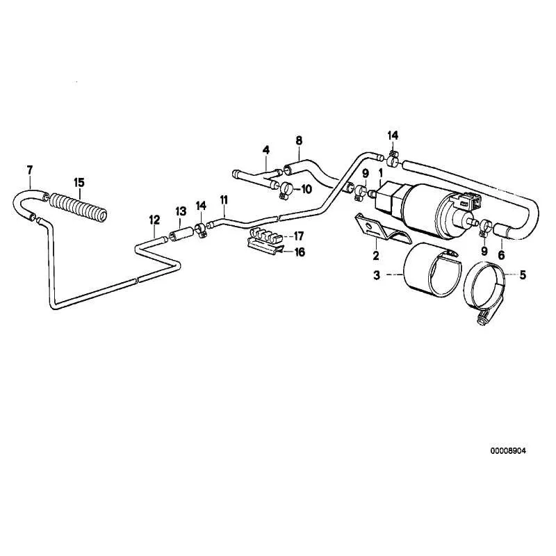 Genuine BMW FUEL PUMP (64121388245)
