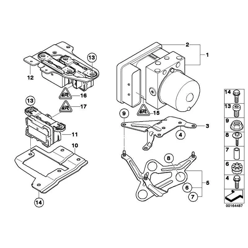 Original BMW Drehratensensor (34526762769)