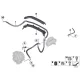 Genuine BMW Cable starter-base B+ (12427588112)