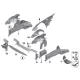 Genuine BMW Mount for deformation element right (41007224894)