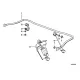 Original BMW Stabilisator vorn (31351140192)