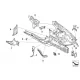 Genuine BMW Left interior column A (41003449777)