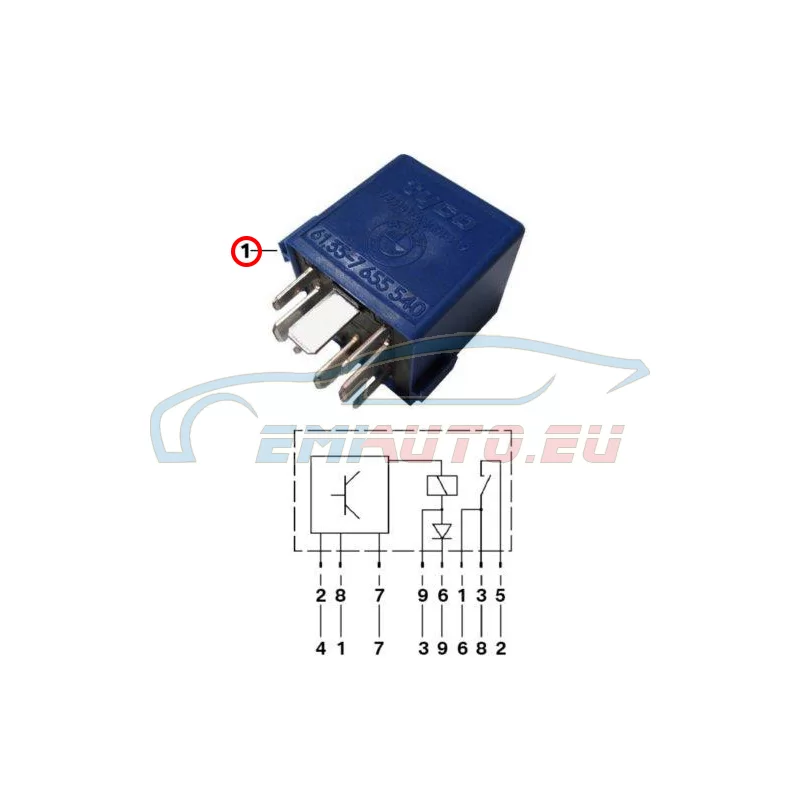Genuine BMW Starter module (61357655540)