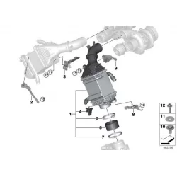 Genuine BMW Charge-air cooler (17517848096)