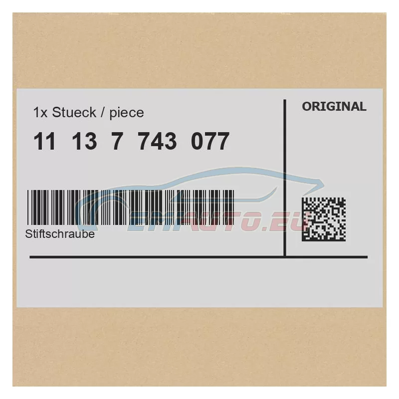 Genuine BMW 11137743077
