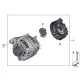 Genuine BMW Voltage regulator (12318515518)