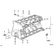 Genuine BMW Engine block with piston (11111405258)