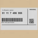 Genuine BMW 51117496955
