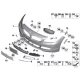 Genuine BMW Bracket acceleration sensor (51117294948)