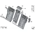 Original BMW Rahmen Rückenlehne links (52207308965)