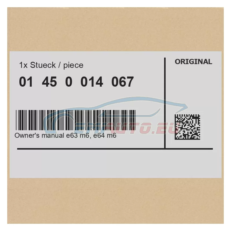 Genuine BMW 01450014067