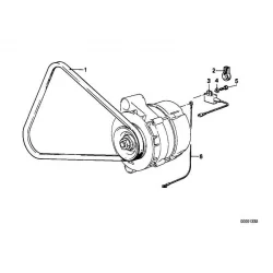Genuine BMW Earth cable (12521285011)