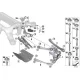 Genuine BMW Bracket, wheelspeed sensor, left (34526882181)