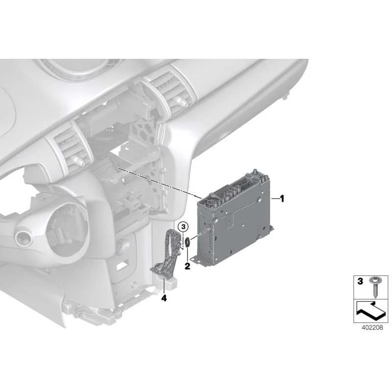Original BMW Headunit Basic Navigation (65129399429)