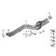 Original BMW Vorrohrhalter (18207585329)