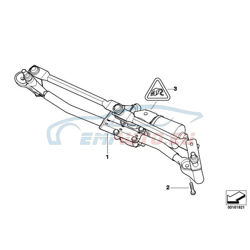 Genuine BMW Hex Bolt (07119904042)