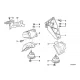 Genuine BMW Supporting bracket left (11811140043)