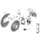 Genuine BMW Return spring (34206887765)