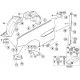 Genuine BMW Bracket, side panel, top right (41357011644)