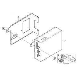 Genuine BMW Exchange video module, high, uncoded (65509178796)