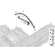 Genuine BMW Ground cable (12428602991)