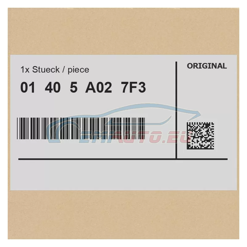 Genuine BMW 01405A027F3