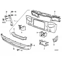 Genuine BMW FRAME HEADLIGHT LEFT (41131846615)