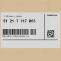 Genuine BMW 51217117866 - Set uniform locking system (code)