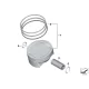 Genuine BMW Piston (11258405074)