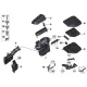Genuine BMW Mounting plate (12907555149)