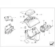 Genuine BMW Cover electronic-box (12903417586)