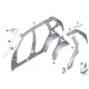 Genuine BMW Right interior side frame (41007330328)