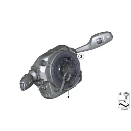 Genuine BMW Switch cluster steering column (61319354047) -- Worldwide  delivery