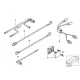 Genuine BMW Positive cable (12421733931)