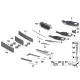 Genuine BMW Open grid, left (51117255367)