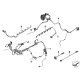 Genuine BMW wiring harness, engine trans. module (12518506081)