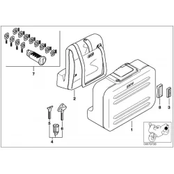 Genuine BMW Case right (77418559934)