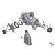 Genuine BMW Threaded ring (33117721387)