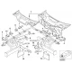 Genuine BMW Bracket, side panel, front (41117036180)