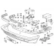 Genuine BMW Insert left (51118116323)