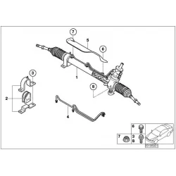 Genuine Mini Exchange hydro steering gear (32106770661)