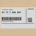 Genuine BMW 51117884091