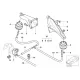 Genuine BMW Engine support right (22111092426)