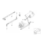 Genuine BMW Cable alternator-starter-base B+ (12427511320)