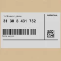 Genuine BMW 31308431752 - Guide support